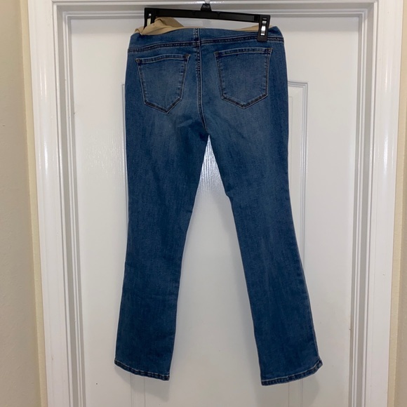 92154 Secret Fit Belly Indigo Blue PS Maternity Jeans Pants - Picture 6 of 11